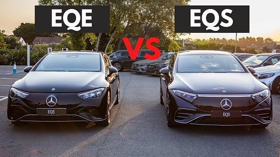Video: Mercedes EQE vs EQS | ULTIMATE Comparison!