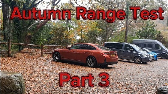 Video: BMW i4 edrive 35 Autumn wild Camp and range test in Snowdonia ! .