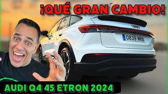 Video: ¡QUÉ GRAN CAMBIO! AUDI Q4 45 etron Sportback 2024 Prueba de AUTONOMÍA REAL coche eléctrico MOTORK
