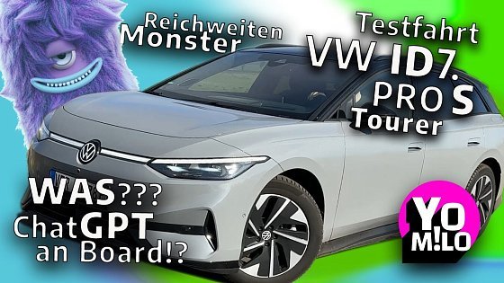 Video: KRASS! Das ChatGPT Reichweiten-Monster VW ID7 Pro S Tourer im Test