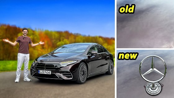 Video: A proper electric S-Class now? New Mercedes EQS update driving REVIEW