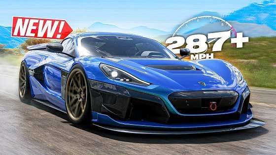 Video: Forza Horizon 5 - NEW World's FASTEST Electric Rimac Nevera 287MPH+