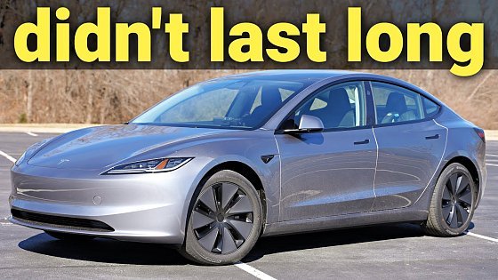 Video: Why I’m Selling My New Tesla Model 3 After Just 4 Months!