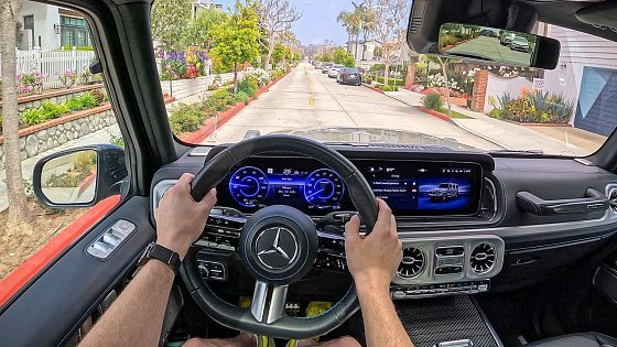 Video: 2025 Mercedes-Benz G 580 with EQ Technology - POV Test Drive (Binaural Audio)