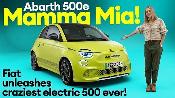 Video: ABARTH 500e - Fiat unleashes its INSANE pocket rocket / Electrifying