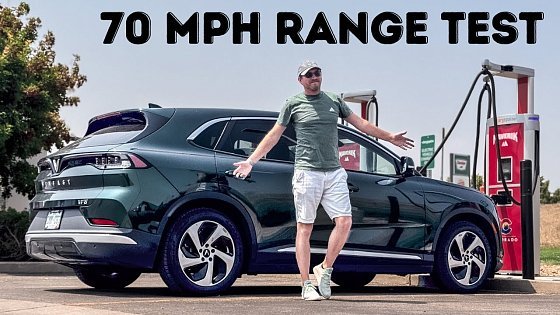 Video: VinFast VF8 70-MPH Highway Range Test!