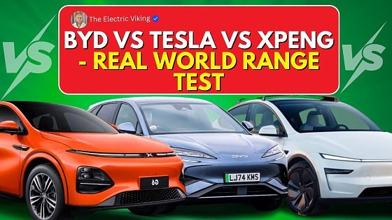 Video: Xpeng G6 Beats Tesla Model Y and BYD Sea Lion in Real World Range Test