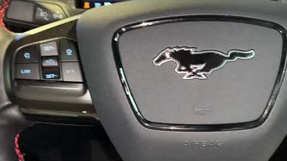Video: 2023 Mustang Mach E Extended Range AWD in Star White