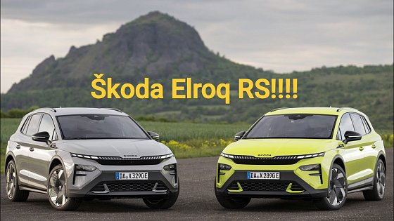 Video: Škoda Elroq RS!!!!