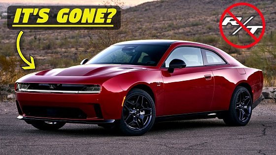 Video: 2026 Dodge Charger Daytona R/T EV Canceled! - Why This Car Never Made Sense + EV Sales Flopping