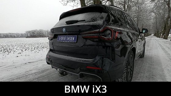 Video: 2023 BMW iX3 286hp | Walkaround | Acceleration | Fly by | Range test | 4K