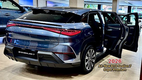 Video: New Arrival! 2026 All-New BYD Sealion 7 EV Super Premium - New Performance Exterior and Interior