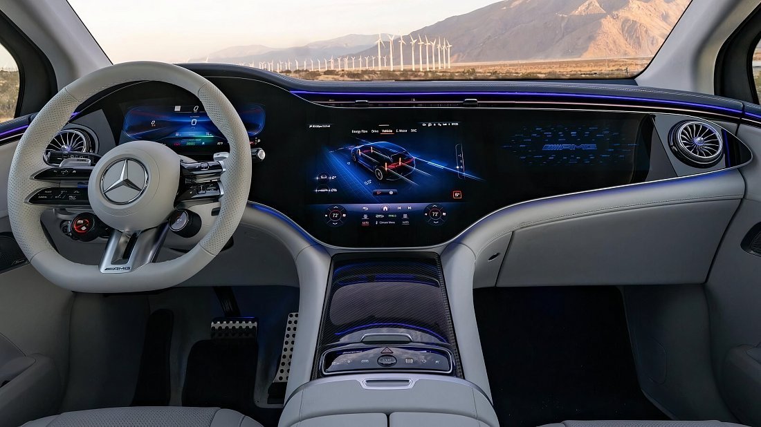 Фото Mercedes EQE SUV AMG 43 4MATIC (2022-…) интерьер
