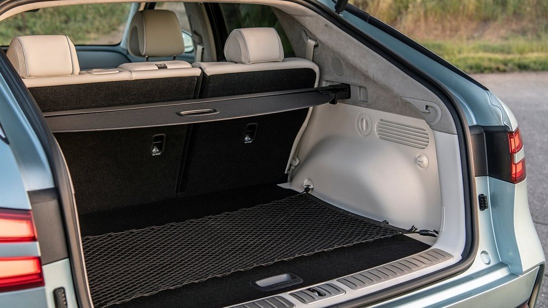 Genesis GV60 Standard RWD (2022-…) багажник, сиденья подняты, грузовое пространство, объем багажника, вместимость багажника, место для хранения