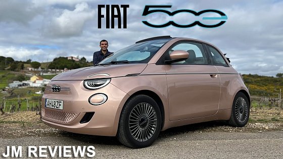 Video: Fiat 500e Cabrio 2022 - Este É O Eléctrico Que Vocês Precisam Para A Cidade!!! - JM REVIEWS 2022