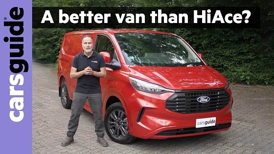 Video: Ford Transit Custom 2025 review: Next-gen van targets new Toyota HiAce and Hyundai Staria Load