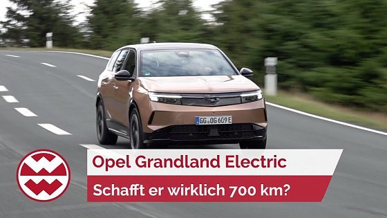 Video: Opel Grandland Electric 97kWh Akku: Schafft er wirklich 700km? I World in Motion | Welt der Wunder