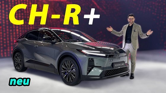 Video: Neuer Toyota C-HR+ Premiere!