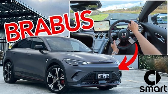 Video: Smart #3 Brabus AWD - Full Review | NZ POV Drive – The Stylish Monster That "Roars"