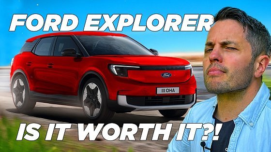 Video: NEW FORD EXPLORER REVIEW - I Drove 300+ Miles in a Ford Explorer EV—Did It Survive?!