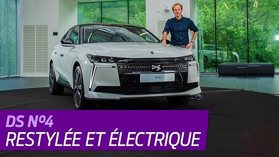Video: DS n°4 (2025). Nouveau nom, style revu, version électrique… toutes les infos