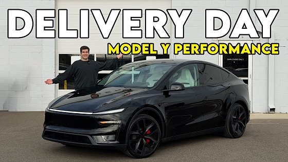 Video: Taking Delivery of my NEW Model Y Performance! My 10th Tesla