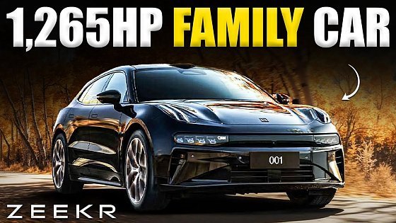 Video: The 2026 Zeekr 001 Has 1,265HP & Seven Seats | This Is Peak EV Insanity