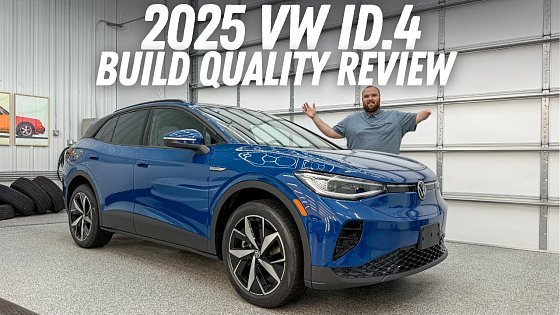 Video: 2025 VW ID.4 Build Quality Review - A Good EV With Crazy Cheap Lease Deals!