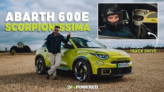 Video: Abarth 600e Scorpionissima Review | First Drive & Track Test