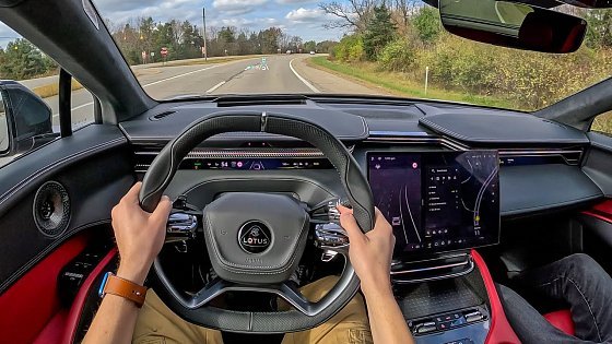 Video: 2024 Lotus Eletre R - POV First Drive (Binaural Audio)