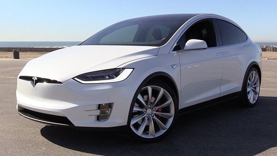 Video: 2016 Tesla Model X P90D Signature w/Ludicrous Mode - Power Up, Test Drive & In Depth Review