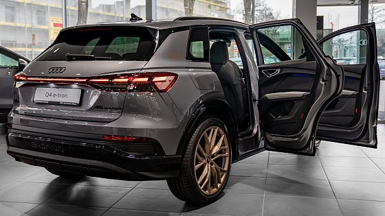 Video: [HDR] 2023 Audi Q4 45 e-tron quattro (265hp) - Interior and Exterior Details