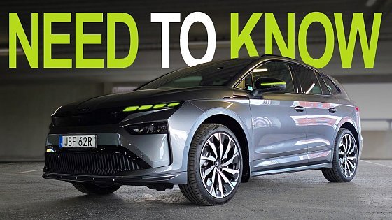 Video: Skoda Enyaq facelift: Best from Volkswagen? | Testing Range, Charging & Noise