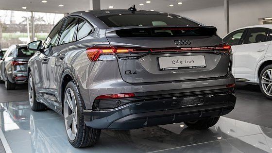 Video: 2023 Audi Q4 Sportback 40 e-tron (204hp) - Interior and Exterior Details