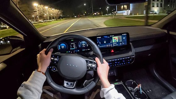 Video: 2025 Hyundai Ioniq 5 XRT - POV Night Drive (Binaural Audio)