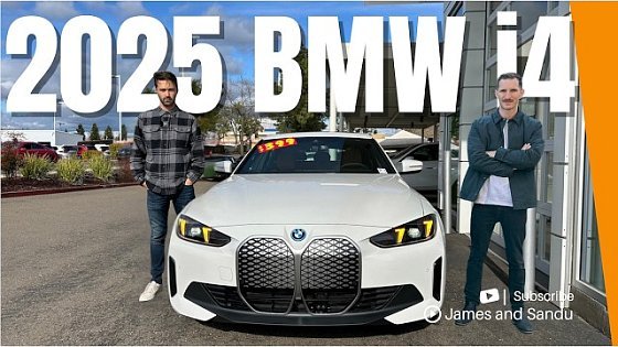 Video: 2025 BMW i4 eDrive40 Gran Coupe. Top 3 electric selling car!