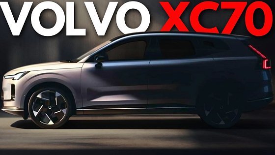 Video: Volvo XC70 is Back! Explore the High-Tech Plug-In SUV with 124 Miles of Electric Range!