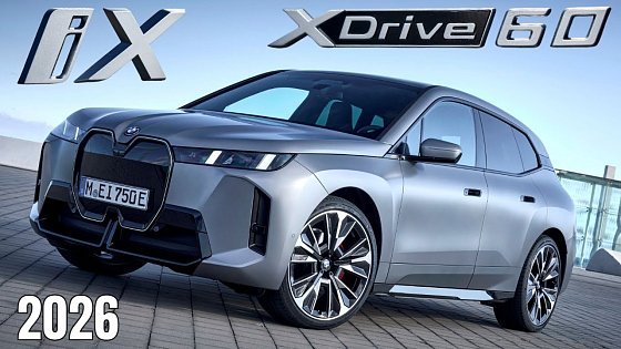 Video: New 2026 BMW iX xDrive60 – Faster, Smarter, and More Efficient Than Ever!