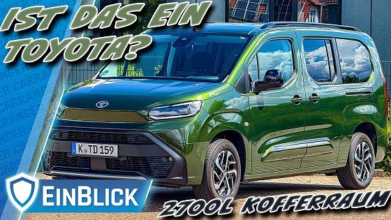 Video: 1. WAHL für FAMILIEN?! Toyota Proace City Verso - praktischer Begleiter im Alltag?