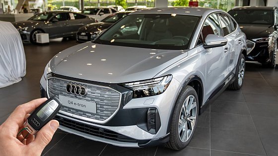 Video: 2022 Audi Q4 Sportback 40 e-tron (204hp) - Sound & Visual Review!