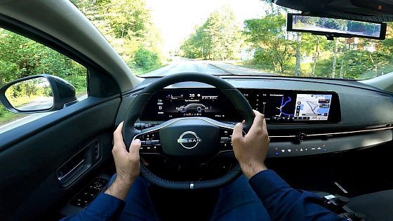 Video: Nissan ARIYA 2023 - POV test drive & REVIEW (63 kWh Evolve)