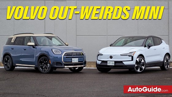 Video: Mini Countryman SE ALL4 vs Volvo EX30 Dual Motor: Funky EVs for the City