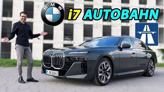 Video: BMW i7 taken on the German Autobahn REVIEW