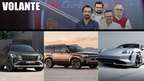 Video: Ao volante do Porsche Taycan 4S e dos Hyundai Tucson e Santa Fe