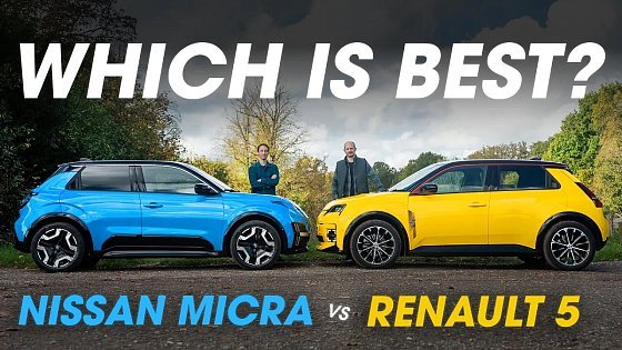 Video: Renault 5 vs Nissan Micra review – Which small EV should YOU buy?