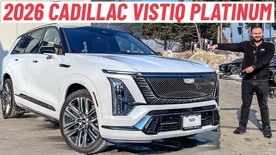 Video: 2026 Cadillac Vistiq Platinum |* Full In Depth Review & Walkaround *| The Best Electric Luxury SUV!