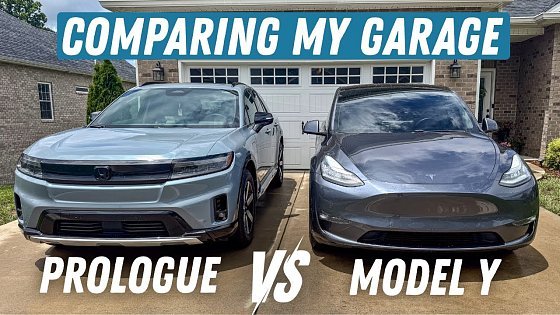 Video: Comparing My Own Two Car Solution! Tesla Model Y vs Honda Prologue