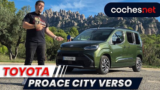 Video: TOYOTA PROACE CITY VERSO: El coche más versátil | Prueba / Test / Review en español | coches.net