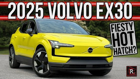 Video: The 2025 Volvo EX30 Is A Quirky & Swift Electric Hot Hatch With Pikachu Vibes
