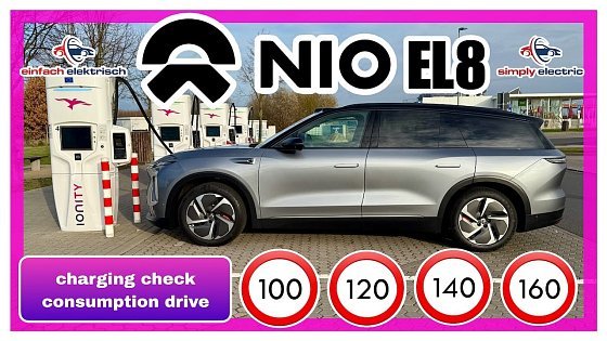 Video: NIO EL8 efficient and fast charging⁉️